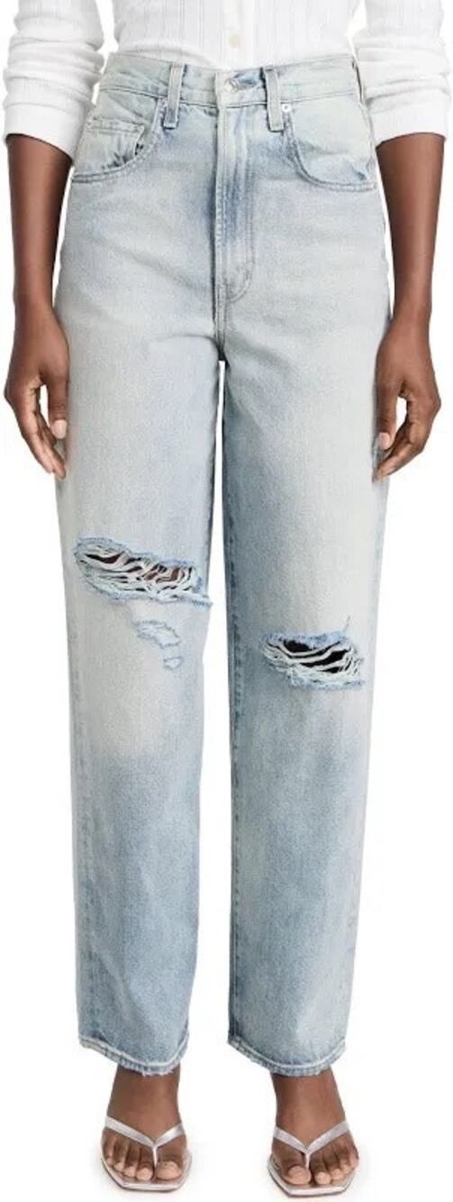 Edwin Kayla Light Wash Wide Leg Jeans Women’s Relaxed Denim Size 25
